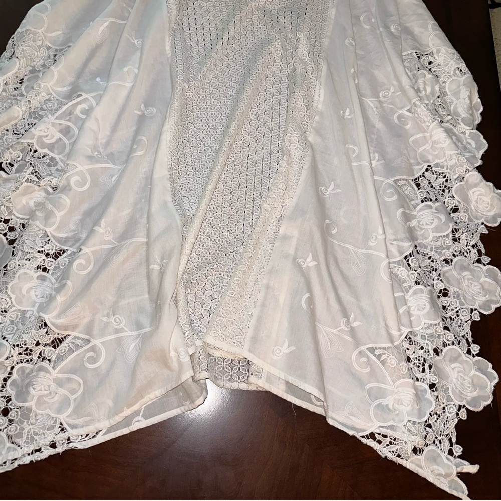 Merona Lace Kimono/Bathing Suit Coverup - L - Picture 7 of 7